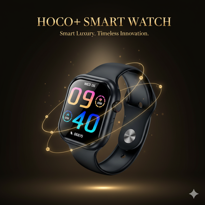 HOCO Premium Smart Watch with 12-Day Battery, NFC & Waterproof Design