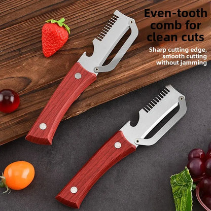PeelPro™ 3-in-1 Stainless Steel Kitchen Peeler | Fast Fruit & Vegetable Peeling Tool