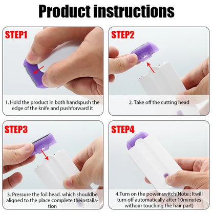 Multi-Function 2 in 1 Finishing Touch Hair