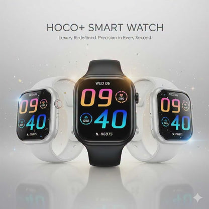 HOCO Premium Smart Watch with 12-Day Battery, NFC & Waterproof Design